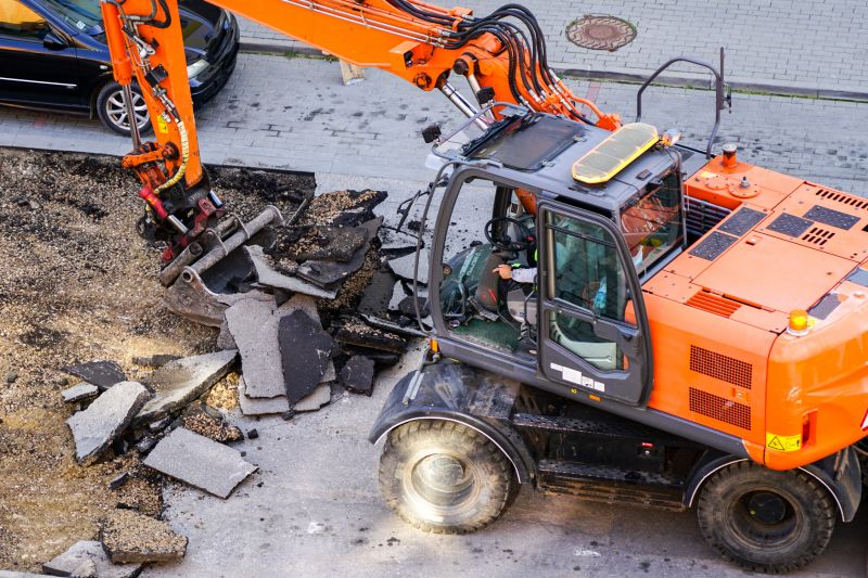 Asphalt Driveway Demolition