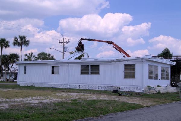 Mobile Home Demolition in Aurora