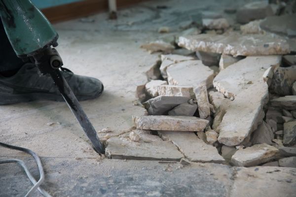 Concrete Porch Removal in Aurora