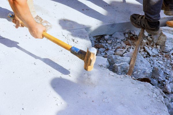 Concrete Pavement Demolition in Aurora